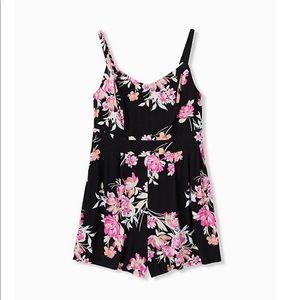 Super soft floral romper